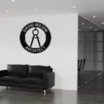 Personalized Architect Metal Sign